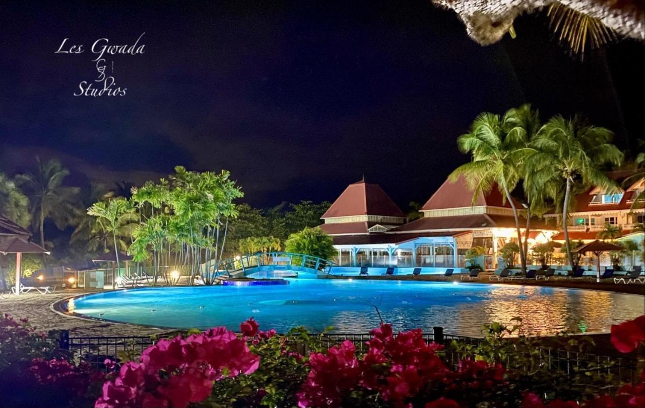 Vue Exclusive Mer Et Volcan, Village Vacances Avec Plage Et Piscine, Les Gwadastudios 圣安尼 外观 照片