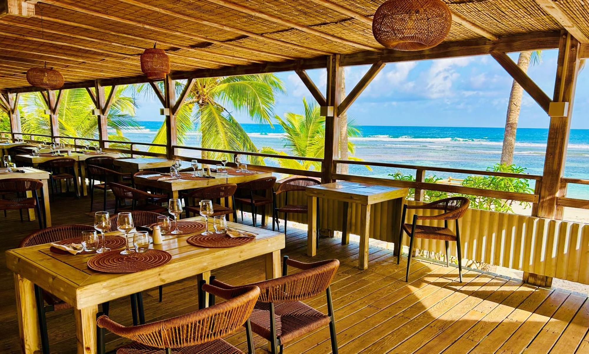 Vue Exclusive Mer Et Volcan, Village Vacances Avec Plage Et Piscine, Les Gwadastudios 圣安尼 外观 照片